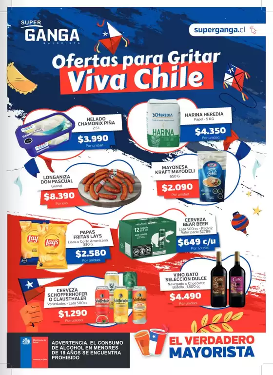Catálogo Super Ganga en Angol | Ofertas principales para todos los clientes | 2025-09-15T00:00:00.000Z - 2025-09-29T00:00:00.000Z
