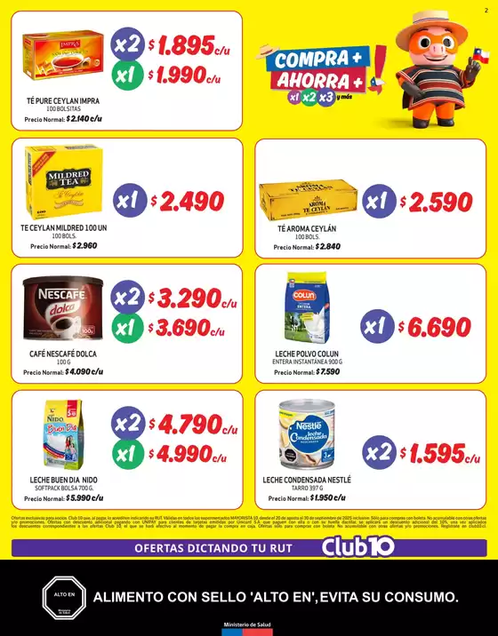 Gran variedad de ofertas