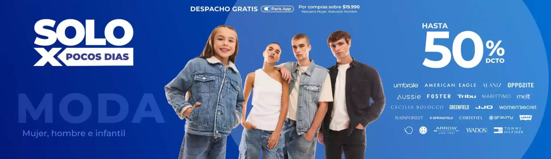 Solo x pocos dias! Hasta 60% dcto.