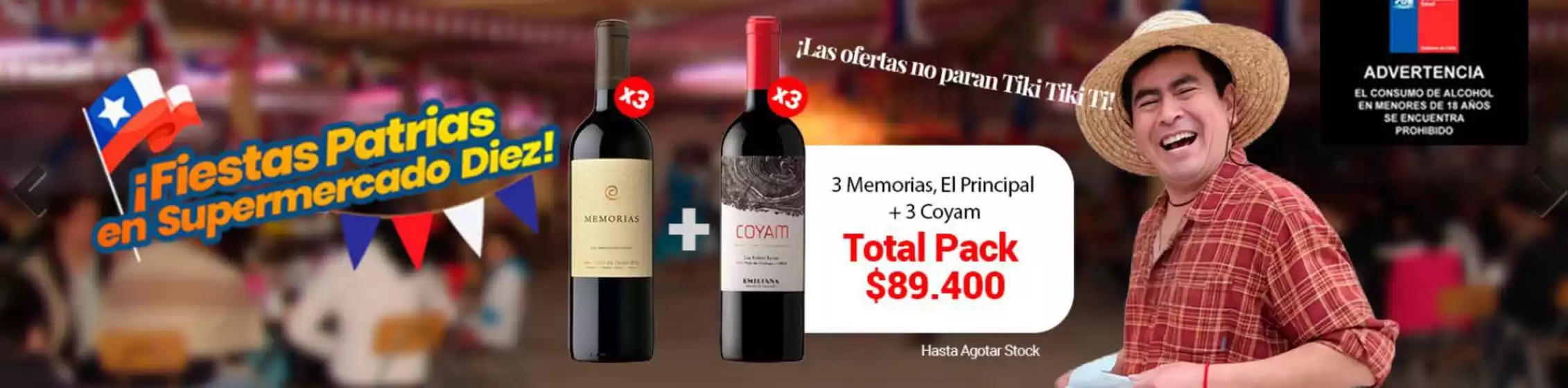 Catálogo Supermercado Diez en Ñuñoa | Fiestas Patrias!  | 2025-09-15T00:00:00.000Z - 2025-09-30T00:00:00.000Z
