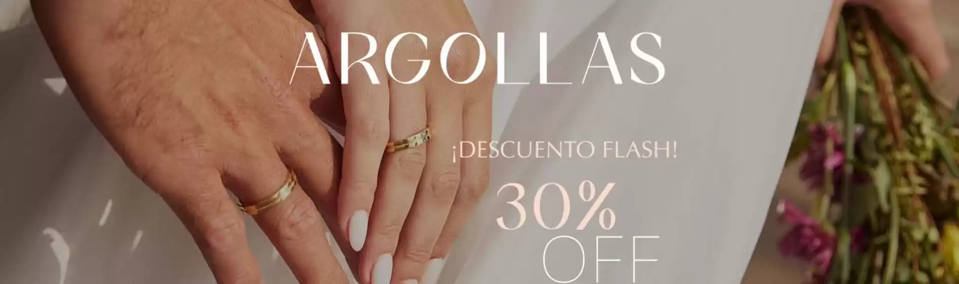 Descuento flash! Hasta 30% Off.