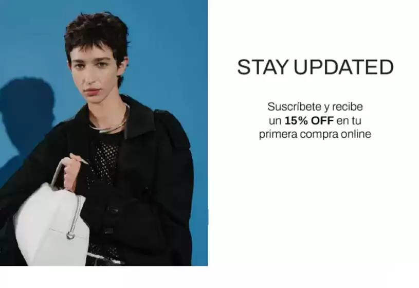 15% Off en tu primera compra online!
