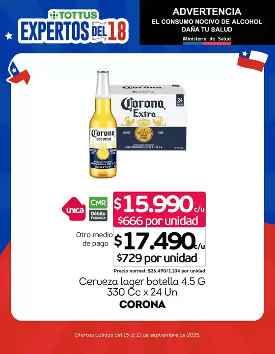Catálogo Tottus en La Florida | Excelente oferta para cazadores de gangas | 2025-09-16T00:00:00.000Z - 2025-09-30T00:00:00.000Z
