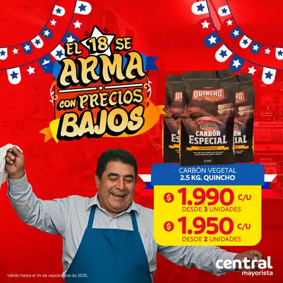 Catálogo Central Mayorista en La Florida | Nuestras mejores gangas | 2025-09-16T00:00:00.000Z - 2025-09-30T00:00:00.000Z