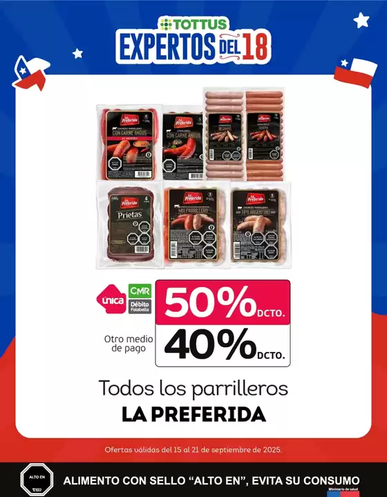 Catálogo Tottus en Maipú | Ofertas principales para todos los clientes | 2025-09-17T00:00:00.000Z - 2025-10-01T00:00:00.000Z