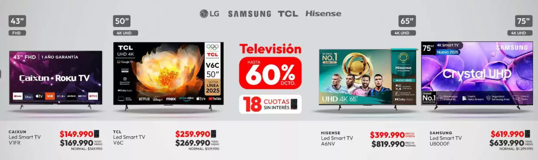 Hasta 70% dcto!