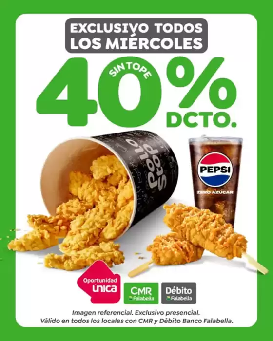 Hasta 40% dcto!