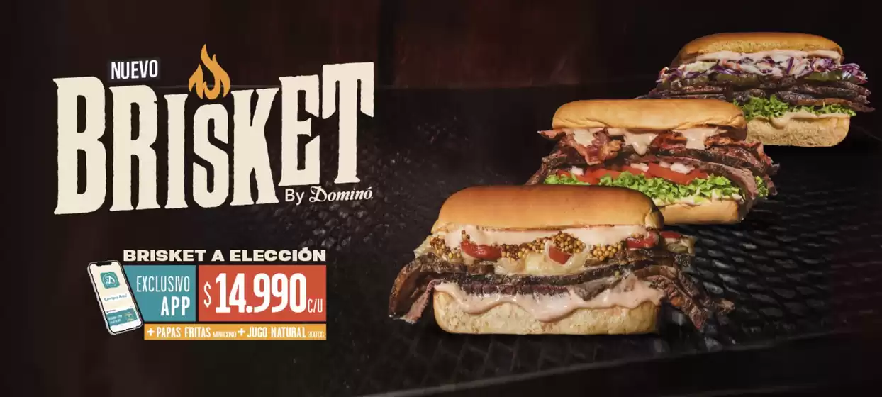 Catálogo Dominó en Los Ángeles | Nuevo brisket! | 2025-10-02T00:00:00.000Z - 2025-11-03T00:00:00.000Z