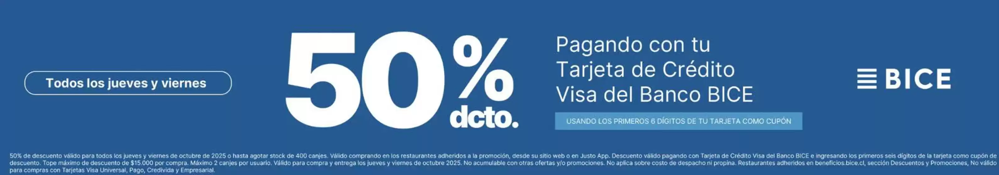 Hasta 50% dcto!