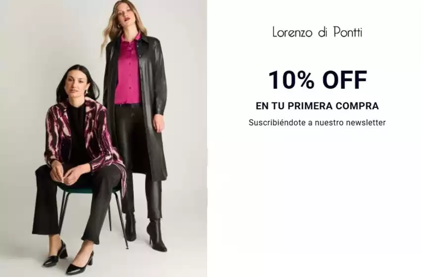 10% Off en tu prima compra!