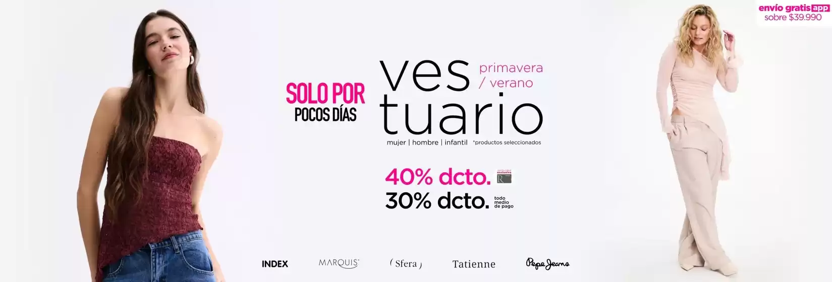 Catálogo Ripley en San Javier de Loncomilla | Ofertas principales y descuentos | 2025-10-02T00:00:00.000Z - 2025-10-16T00:00:00.000Z