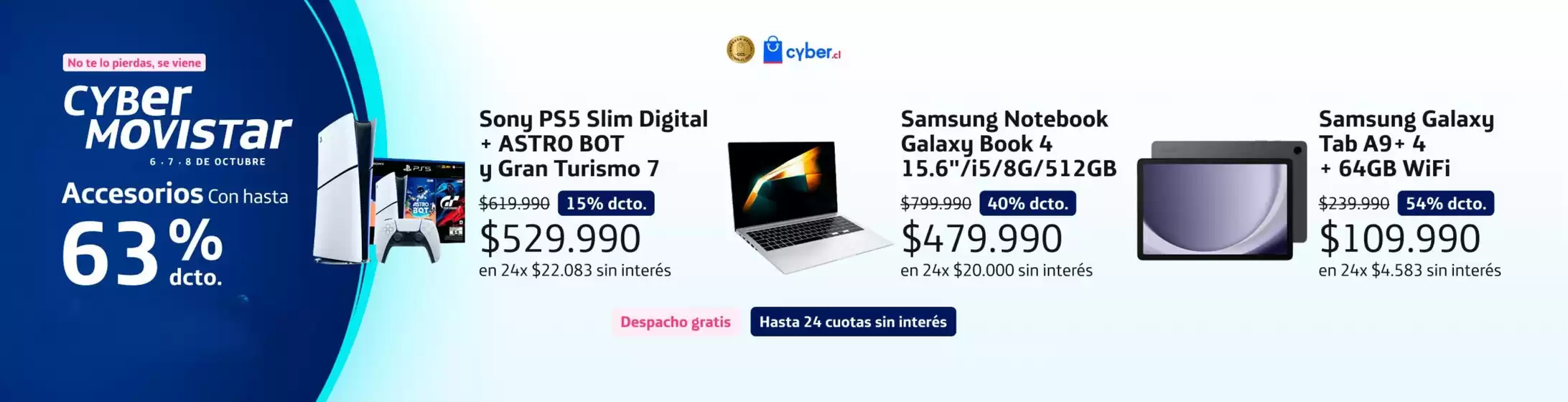 Cyber Movistar! Hasta 6