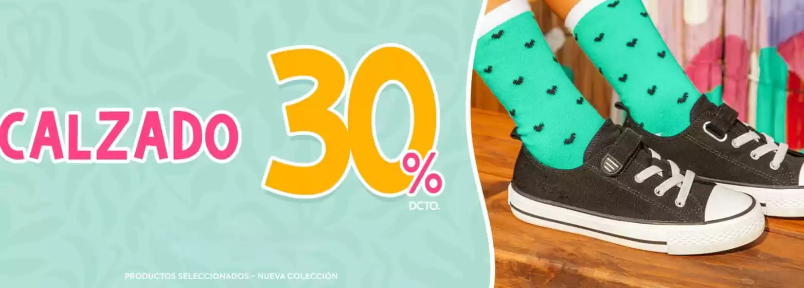 Calzado 30%!