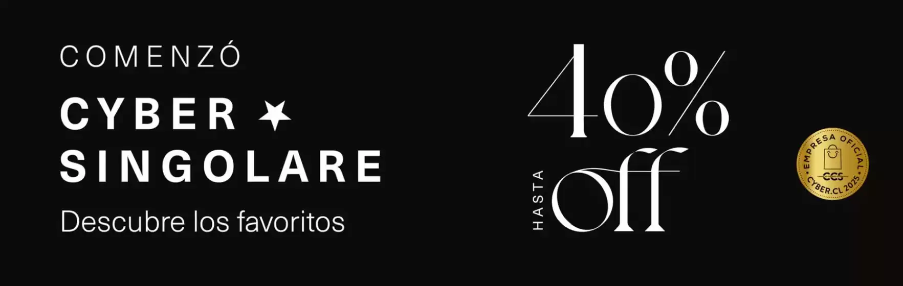 Hasta 40% Off!