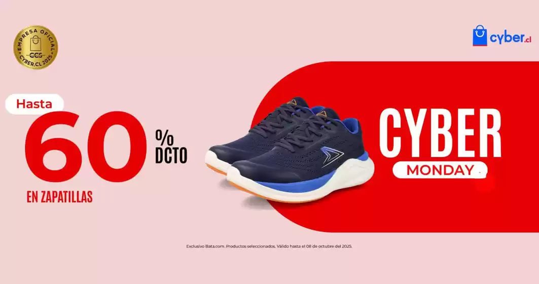 Cyber Monday! Hasta 60% dcto.