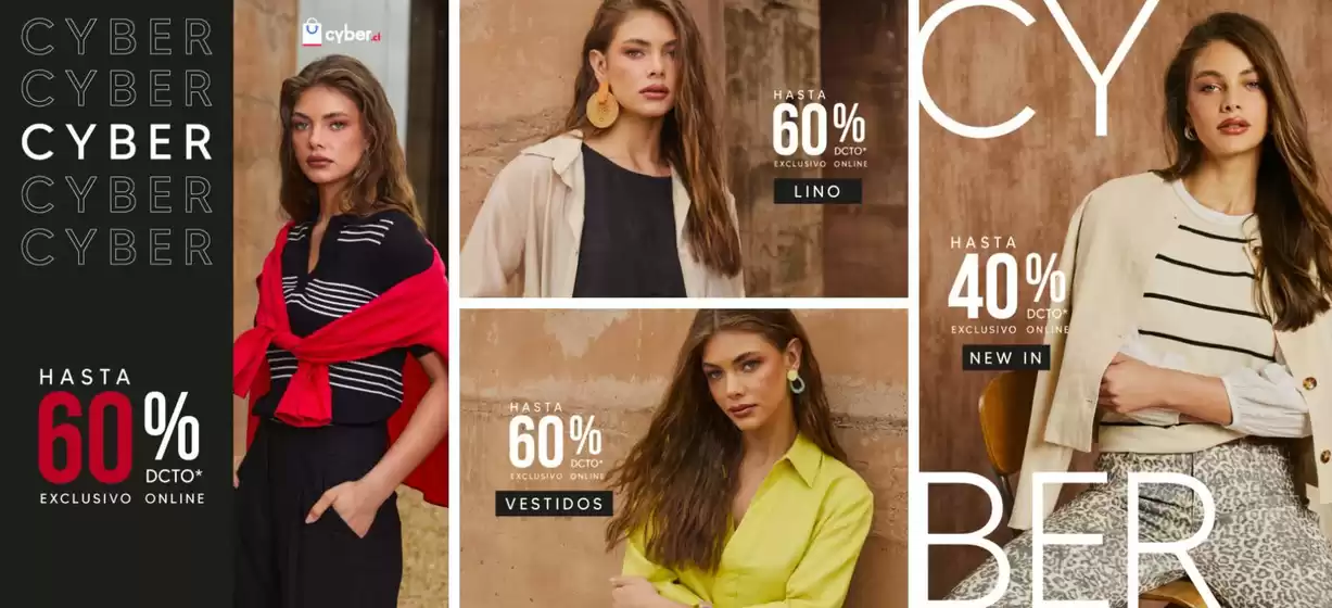 Cyber! Hasta 60% dcto.