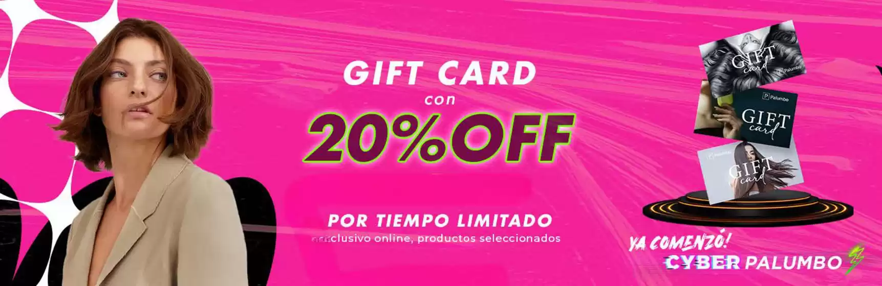 Gift card con 20% Off!