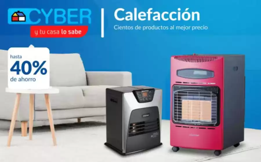 Cyber! Hasta 60% de ahorro!