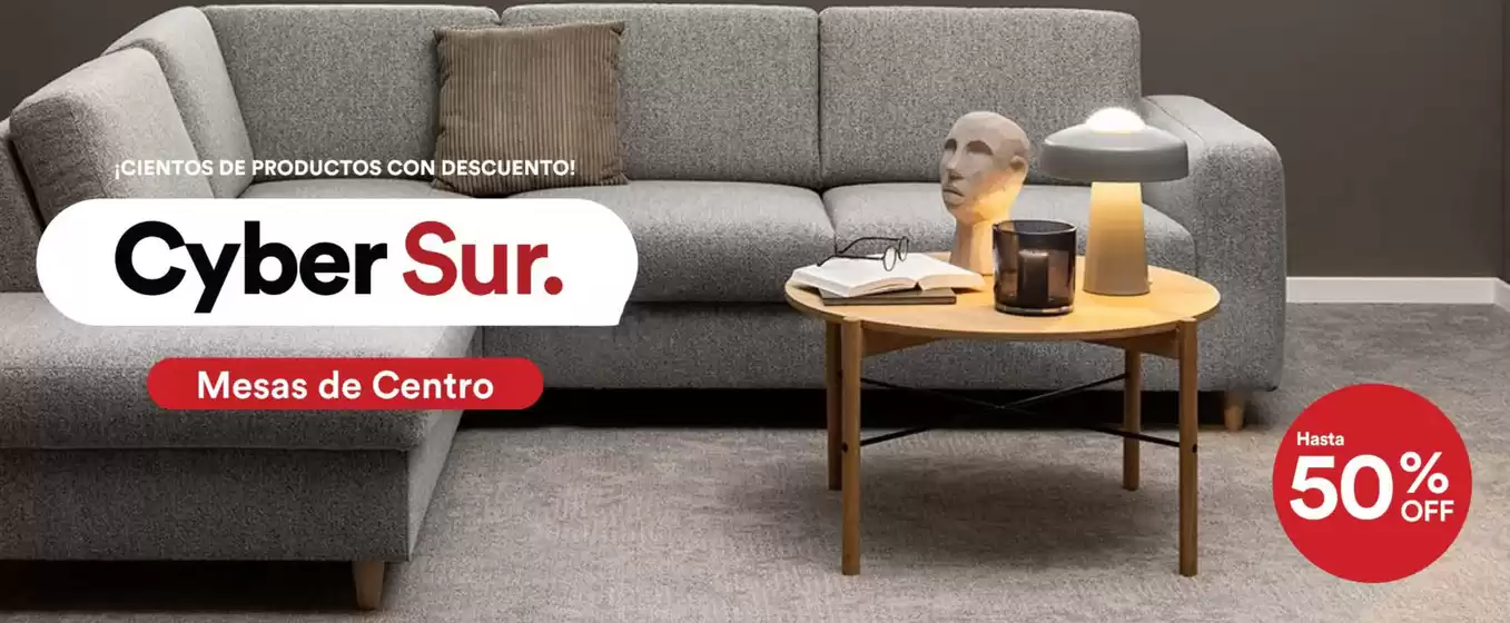 Catálogo Sur Diseño en La Florida | Cyber Sur! Hasta 60% Off. | 2025-10-07T00:00:00.000Z - 2025-10-22T00:00:00.000Z