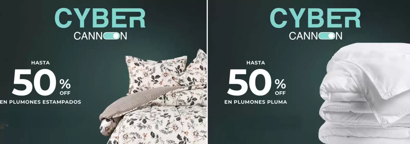 Catálogo Cannon Home en La Florida | Cyber Cannon! Hasta 50% Off. | 2025-10-07T00:00:00.000Z - 2025-10-22T00:00:00.000Z