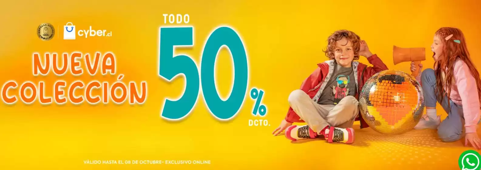 Cyber! Hasta 70% dcto.