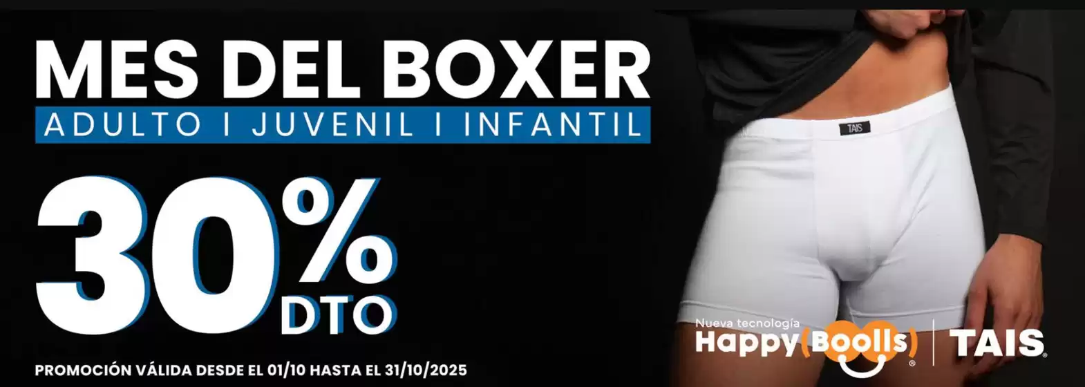 Mes del boxer! Hasta 30% dto.