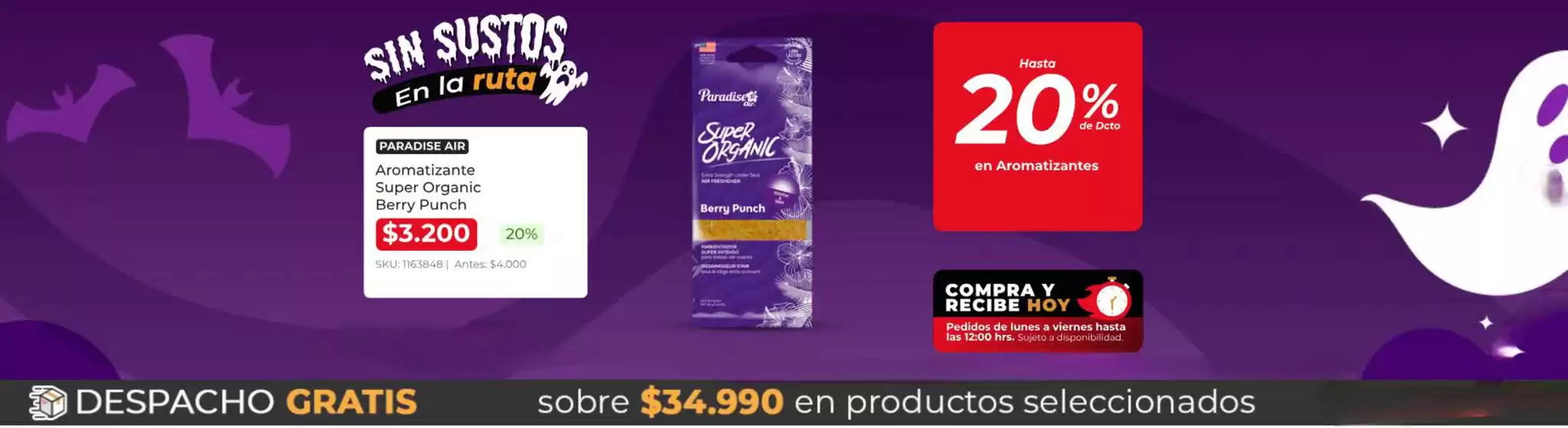 Sin sustos en la ruta!