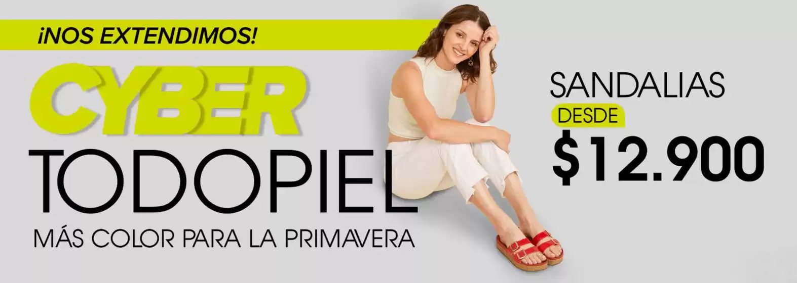 Cyber Todo Pie! Hasta 70% Off.