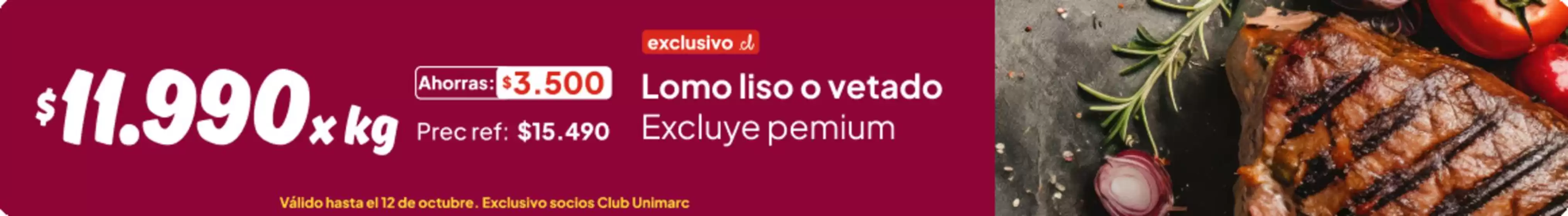 Catálogo Unimarc en Cañete | Ofertas principales para ahorradores | 2025-10-11T00:00:00.000Z - 2025-10-25T00:00:00.000Z