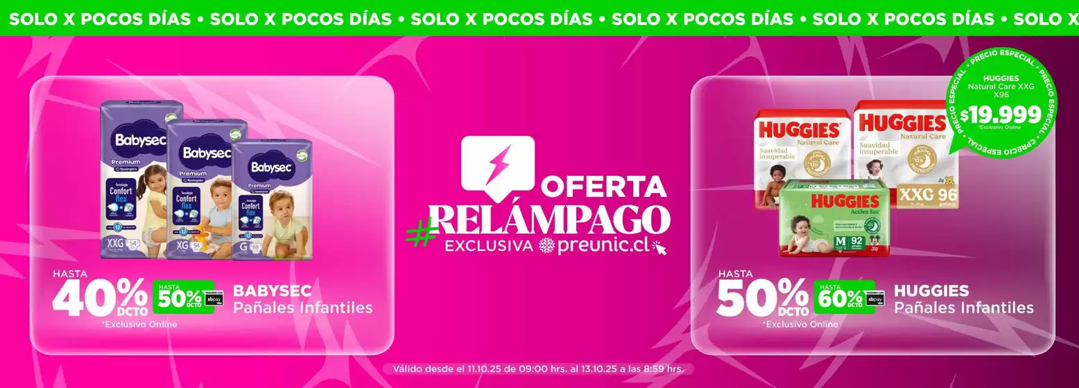 Catálogo PreUnic en Santa Juana | Nuevas ofertas para descubrir | 2025-10-12T00:00:00.000Z - 2025-10-26T00:00:00.000Z