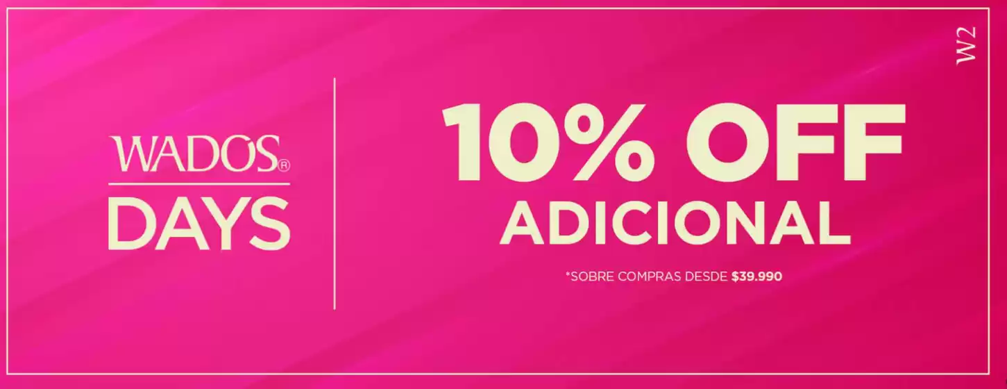 Catálogo Wados | Hasta 70% dcto! | 2025-10-13T00:00:00.000Z - 2025-10-28T00:00:00.000Z