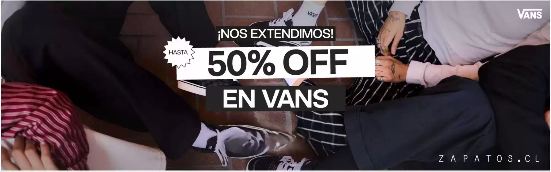 Nos extendimos! Hasta 50% Off.