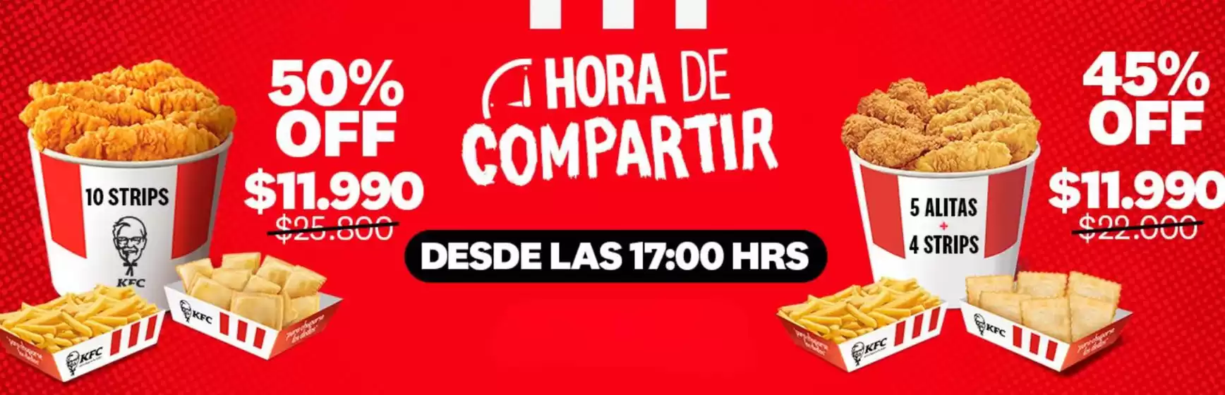 Catálogo KFC en Providencia | Hasta 50% Off! | 2025-10-14T00:00:00.000Z - 2025-10-29T00:00:00.000Z