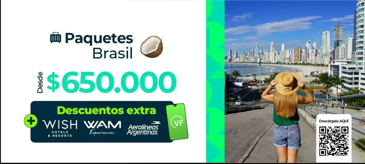 Catálogo Viajes Falabella en Gorbea | Oferta exclusivos! | 2025-10-14T00:00:00.000Z - 2025-10-29T00:00:00.000Z