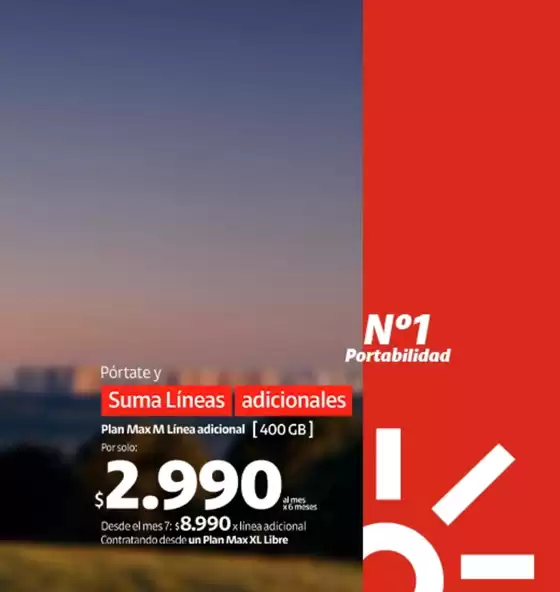 Excelente oferta para todos los clientes