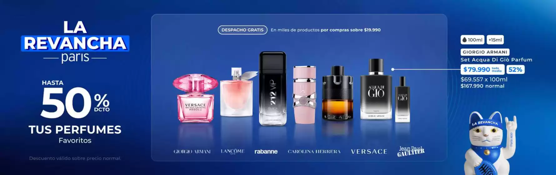 La revancha! Hasta 50% dcto.