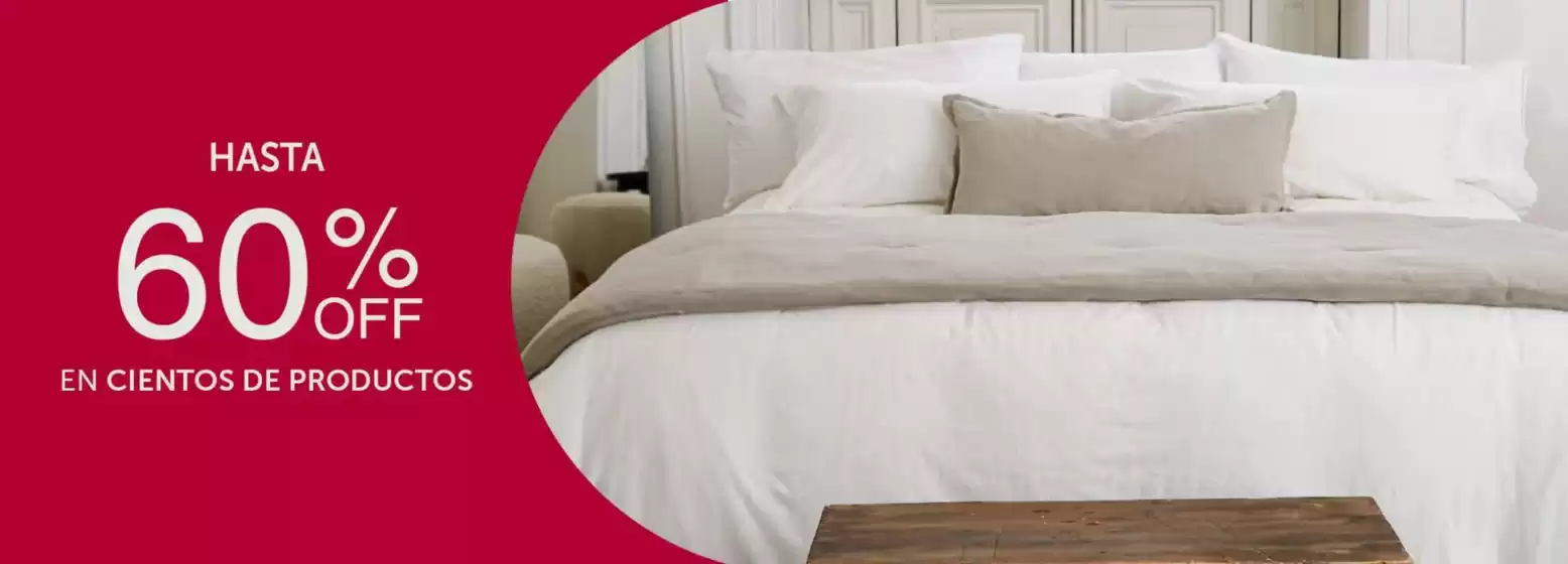Hasta 60% Off!
