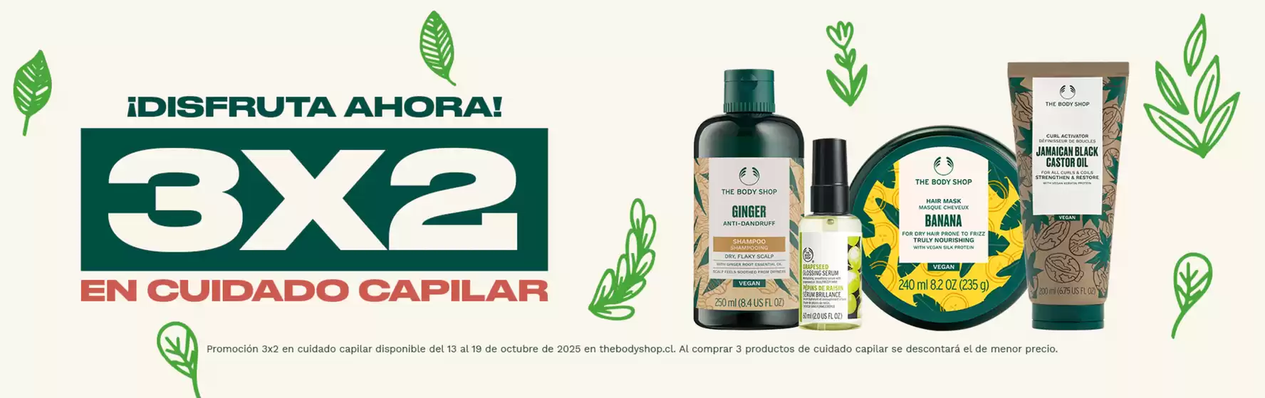 Catálogo The Body Shop en La Florida | Oferta promocional! | 2025-10-16T00:00:00.000Z - 2025-10-19T00:00:00.000Z
