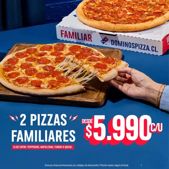Catálogo Domino's Pizza | Oferta promocional! | 2025-10-17T00:00:00.000Z - 2025-11-01T00:00:00.000Z