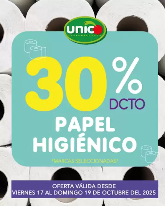 Catálogo Supermercado Único | Hasta 30% dcto! | 2025-10-17T00:00:00.000Z - 2025-10-19T00:00:00.000Z