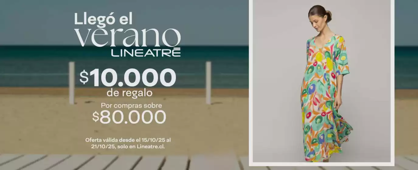 Catálogo Lineatre | Llegó el verano! | 2025-10-17T00:00:00.000Z - 2025-10-21T00:00:00.000Z