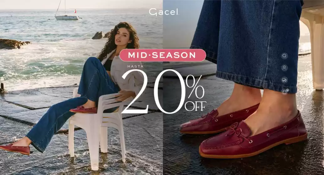 Catálogo Gacel | Mid season! Hasta 20% Off. | 2025-10-17T00:00:00.000Z - 2025-10-31T00:00:00.000Z