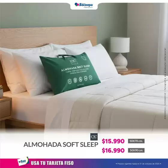 Catálogo Comercial Socoepa | Duerme mejor todos los días! | 2025-10-20T00:00:00.000Z - 2025-10-31T00:00:00.000Z