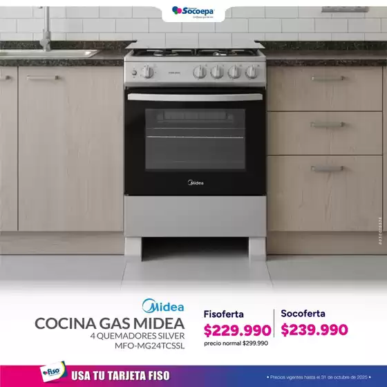 Catálogo Comercial Socoepa | Aprovecha las ?????????? en cocinas y calefacción! | 2025-10-20T00:00:00.000Z - 2025-10-31T00:00:00.000Z