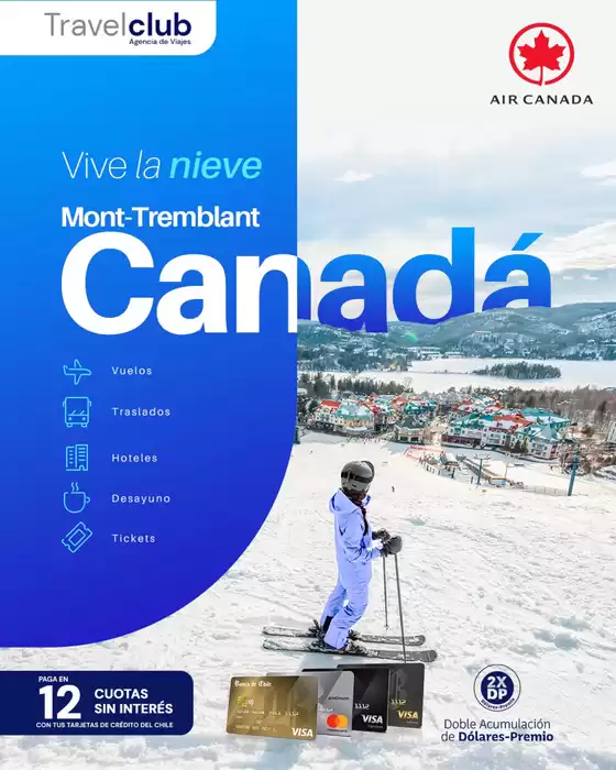 Catálogo Duty Free (Travel Club) en Santiago | Vive la nieve Mont-Tremblant Canadá! | 2025-10-20T00:00:00.000Z - 2026-02-13T00:00:00.000Z