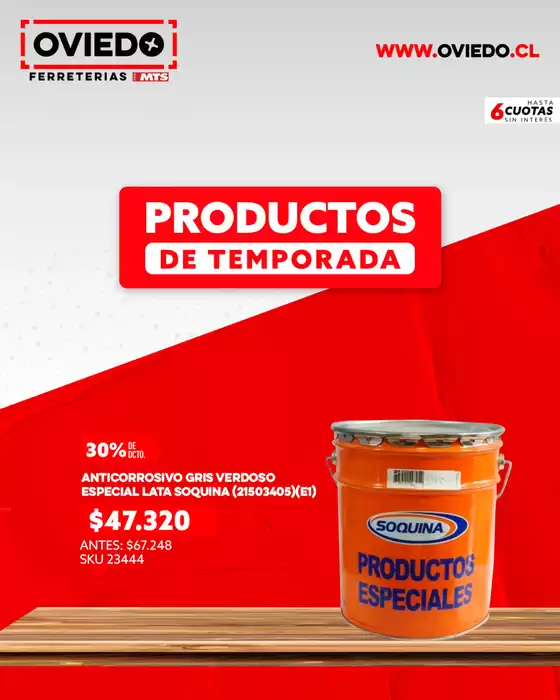 Catálogo Ferretería Oviedo | Productos de temporada! | 2025-10-21T00:00:00.000Z - 2025-11-05T00:00:00.000Z