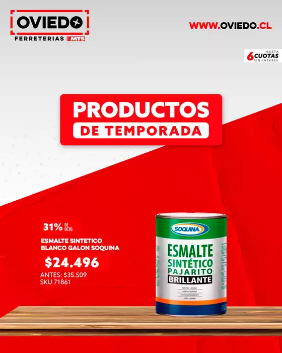 Productos de temporada!
