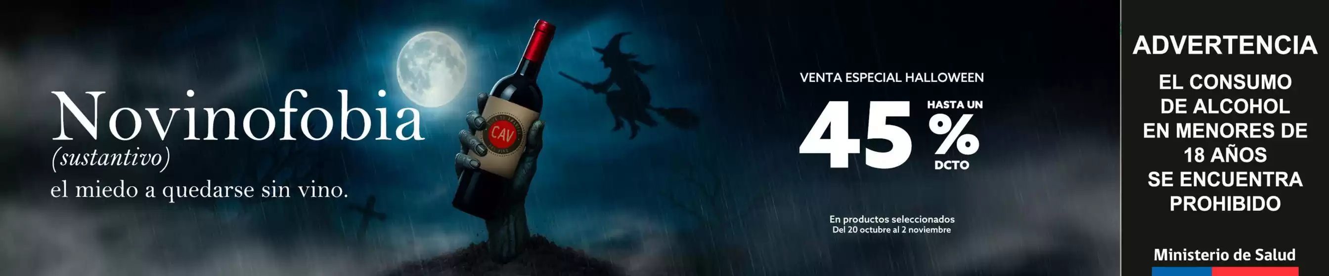 Catálogo Club de Amantes del Vino | Novinofobia! Hasta 45% dcto. | 2025-10-22T00:00:00.000Z - 2025-11-02T00:00:00.000Z