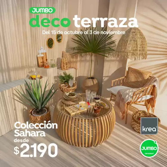Jumbo deco terraza!