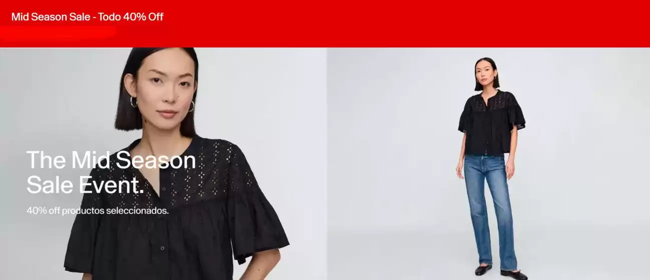 Catálogo GAP en Vitacura | Hasta 40% Off! | 2025-10-22T00:00:00.000Z - 2025-11-05T00:00:00.000Z